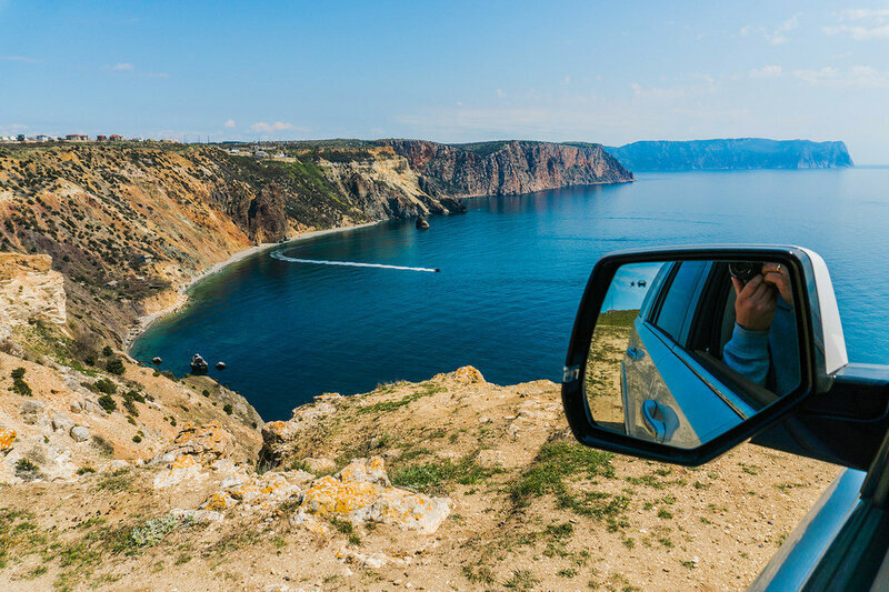 самостоятельное путешествие на машине в Крым